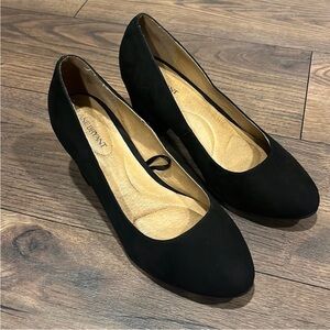 Lane Bryant block heel pump 11 wide